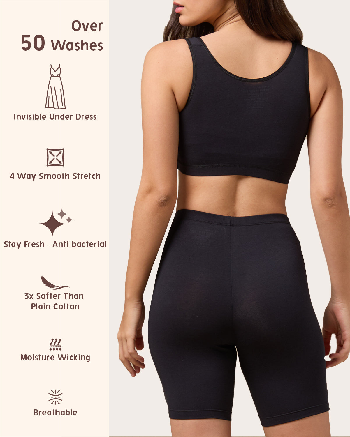 Under Shorts Combo Pack of 2