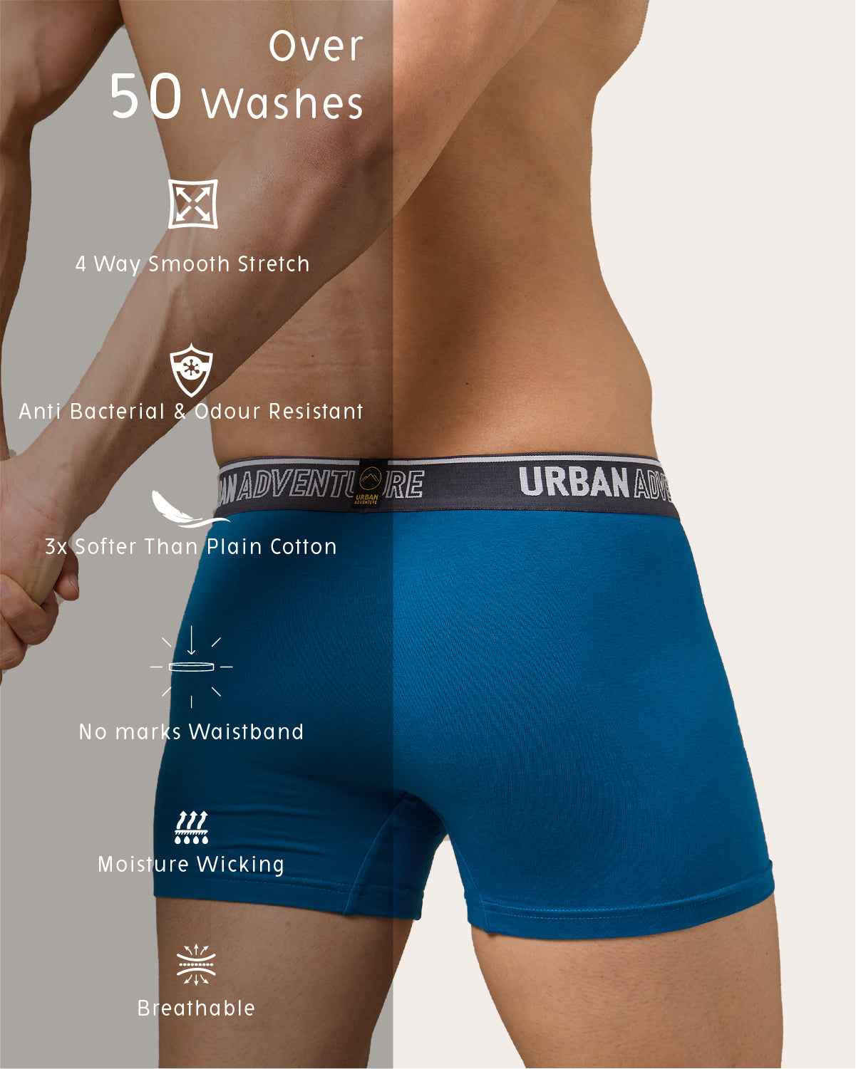 Fresh Care - Cotton Stretch Trunks