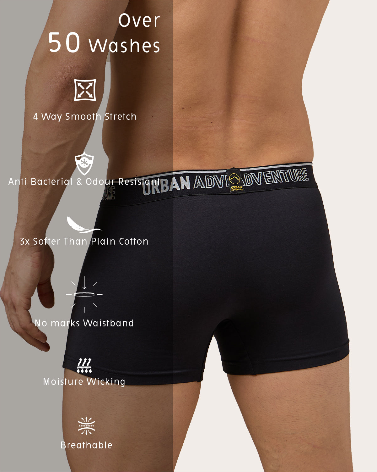 Fresh Care - Cotton Stretch Trunks