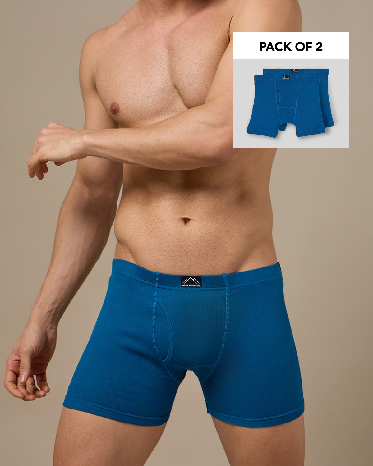 Fresh Care - Cotton Rib Stretch Combo Pack of 2