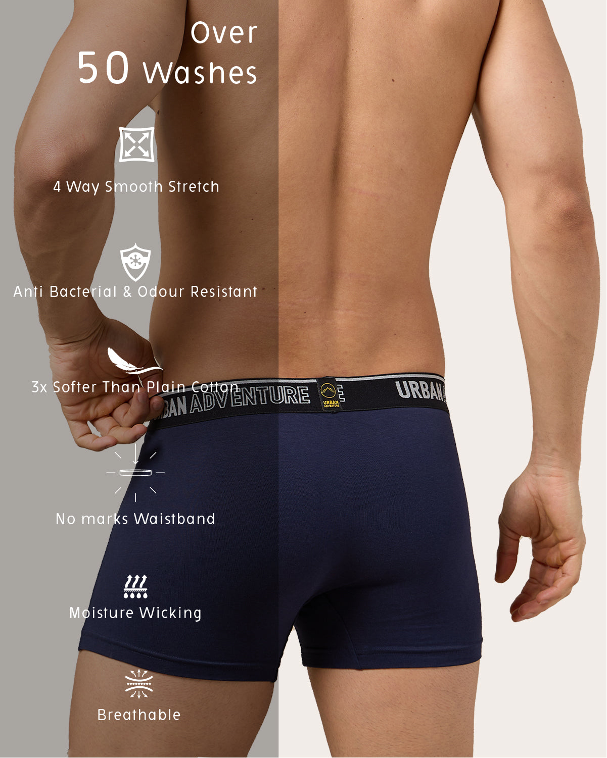 Fresh Care - Cotton Stretch Trunks