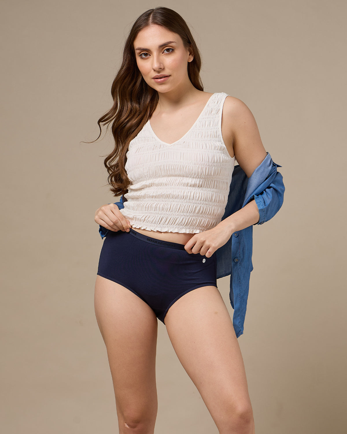 Full Coverage Brief Softwear Cotton Stretch
