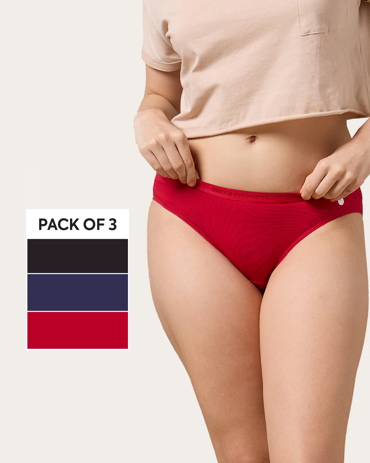 Classic Bikini Combo Pack of 3