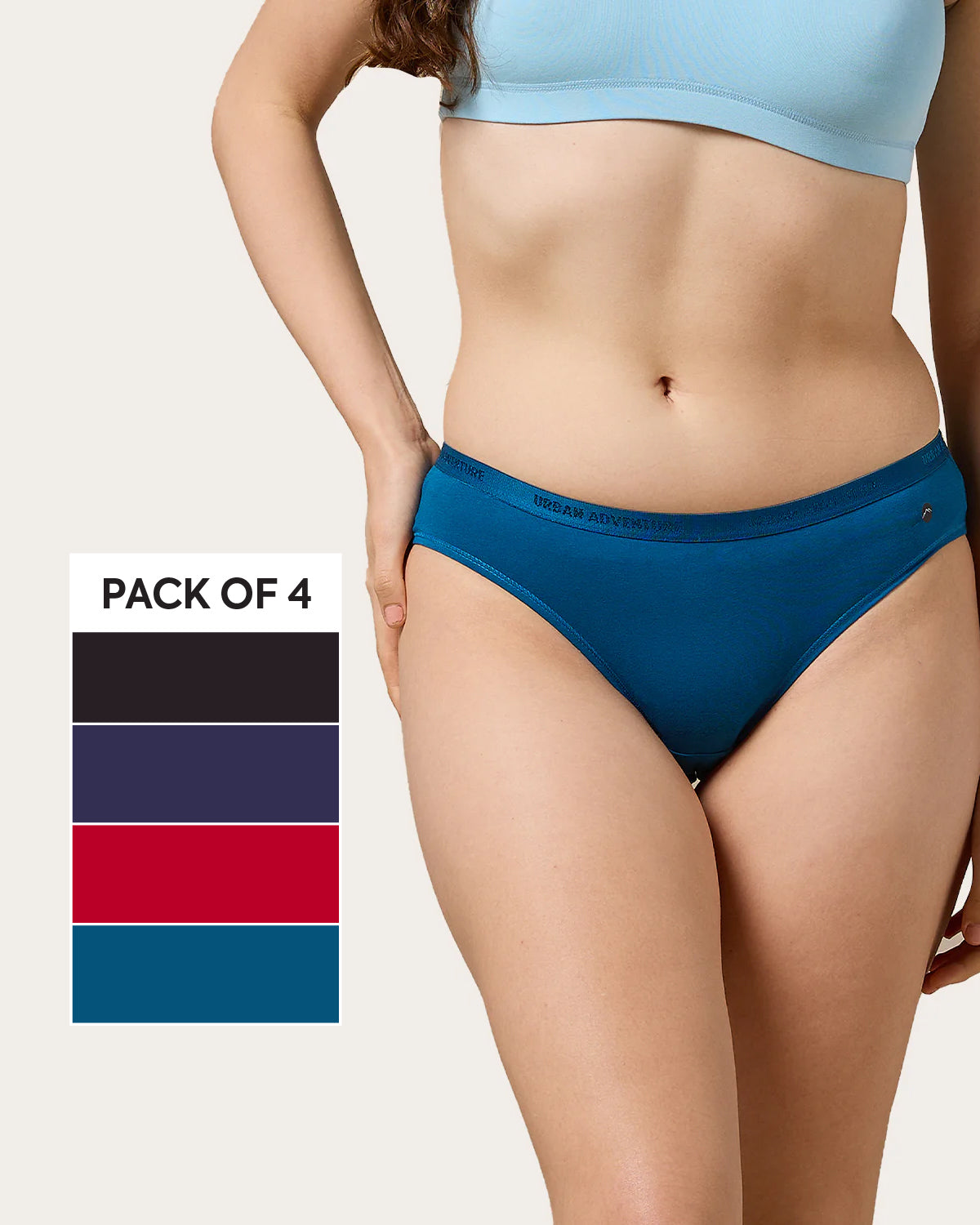 Classic Bikini Combo Pack of 4