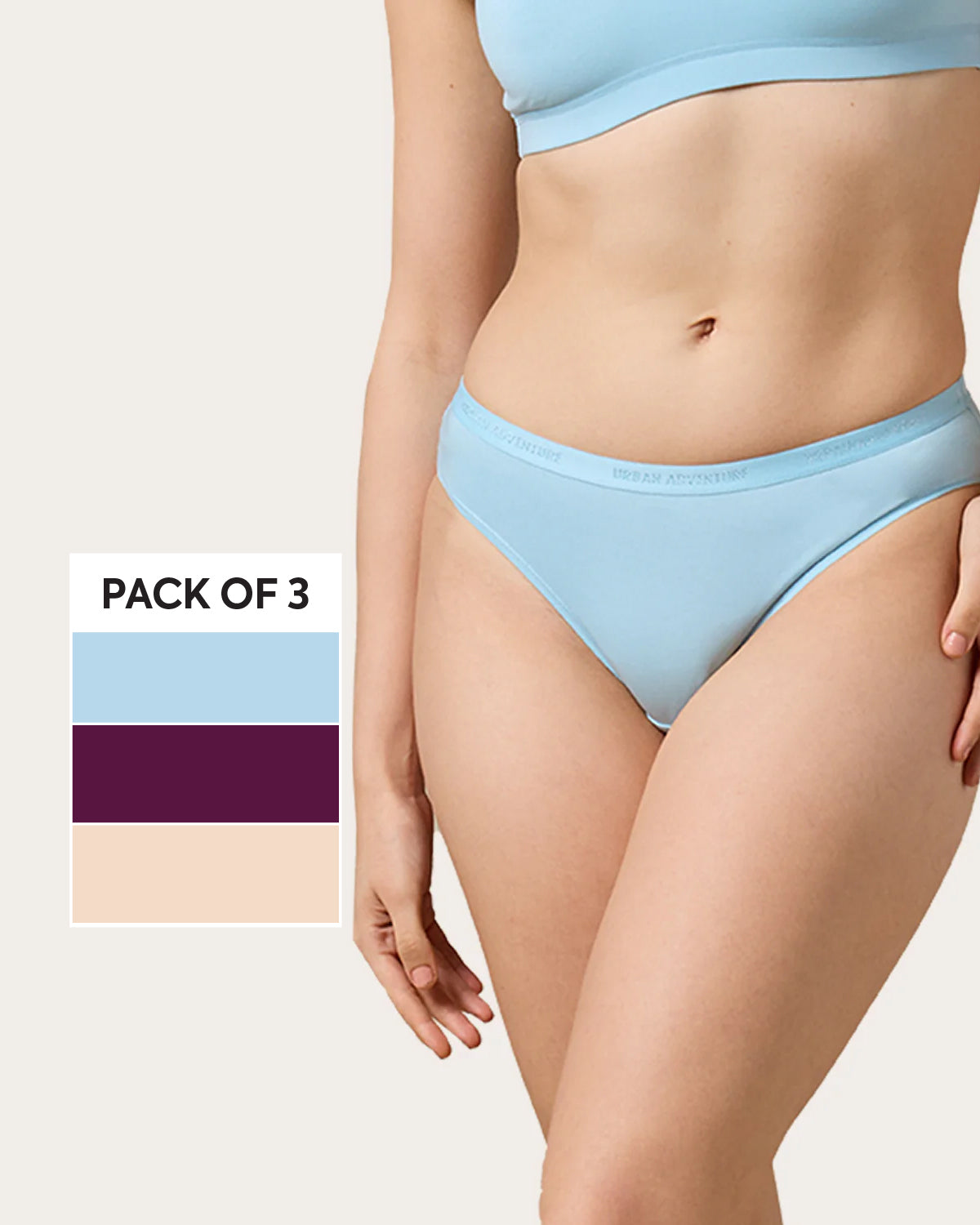 Classic Bikini Combo Pack of 3
