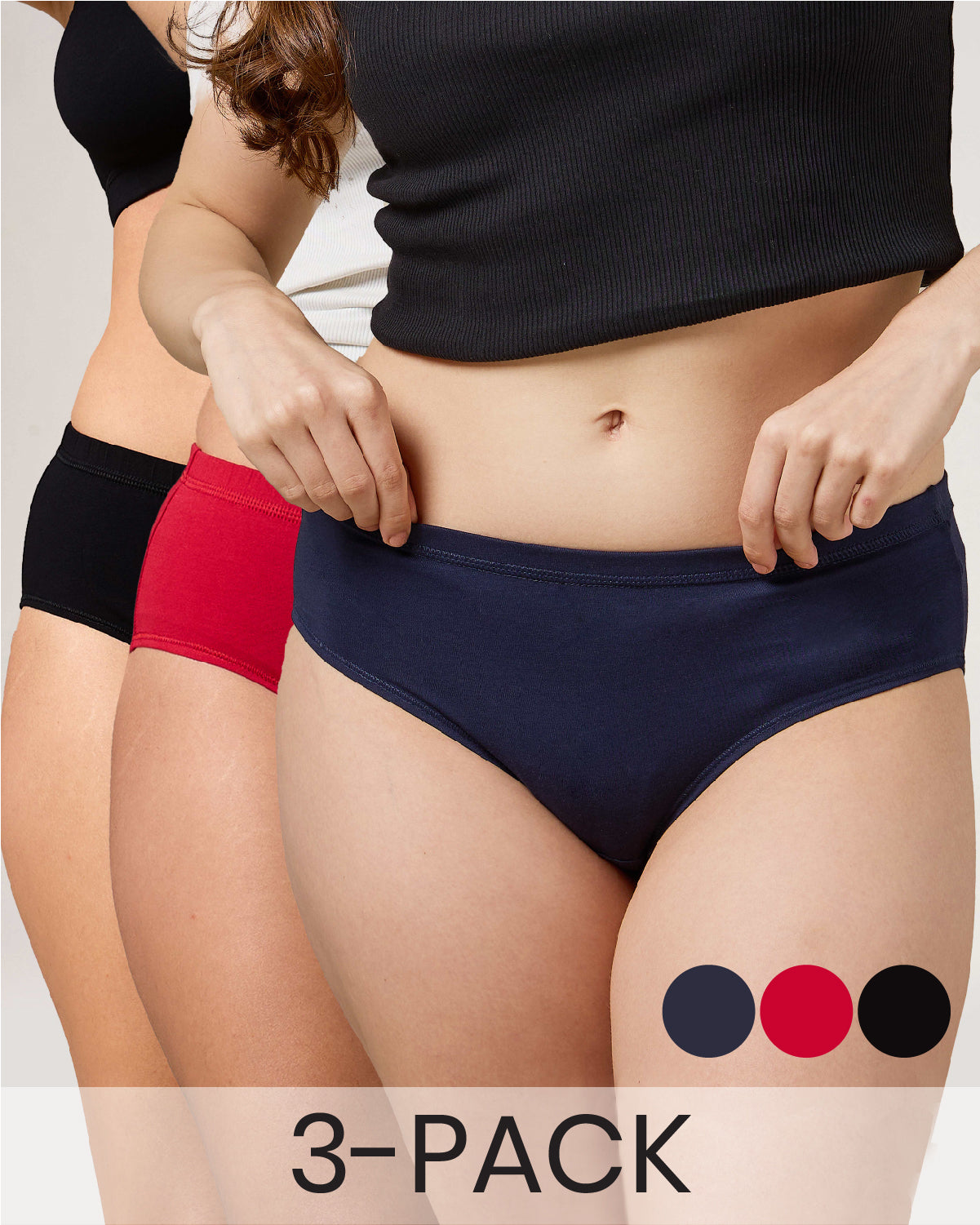 Classic Hipster Combo Pack of 3