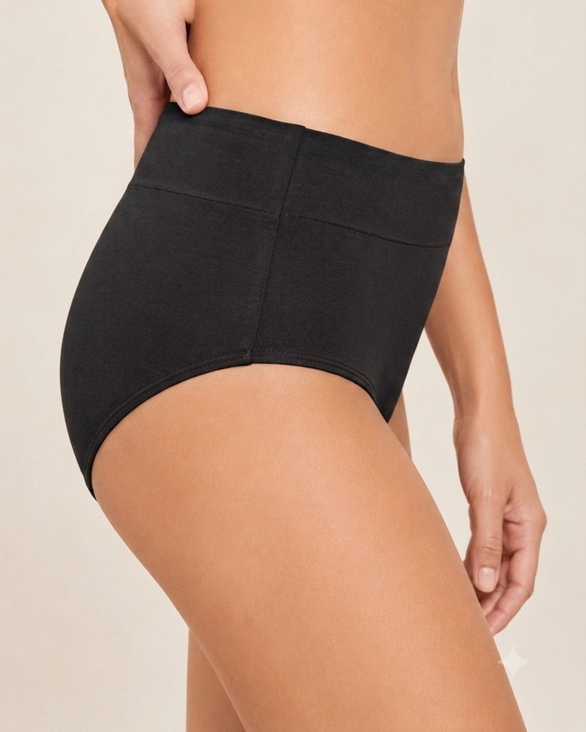 High Waist Bamboo Hipster