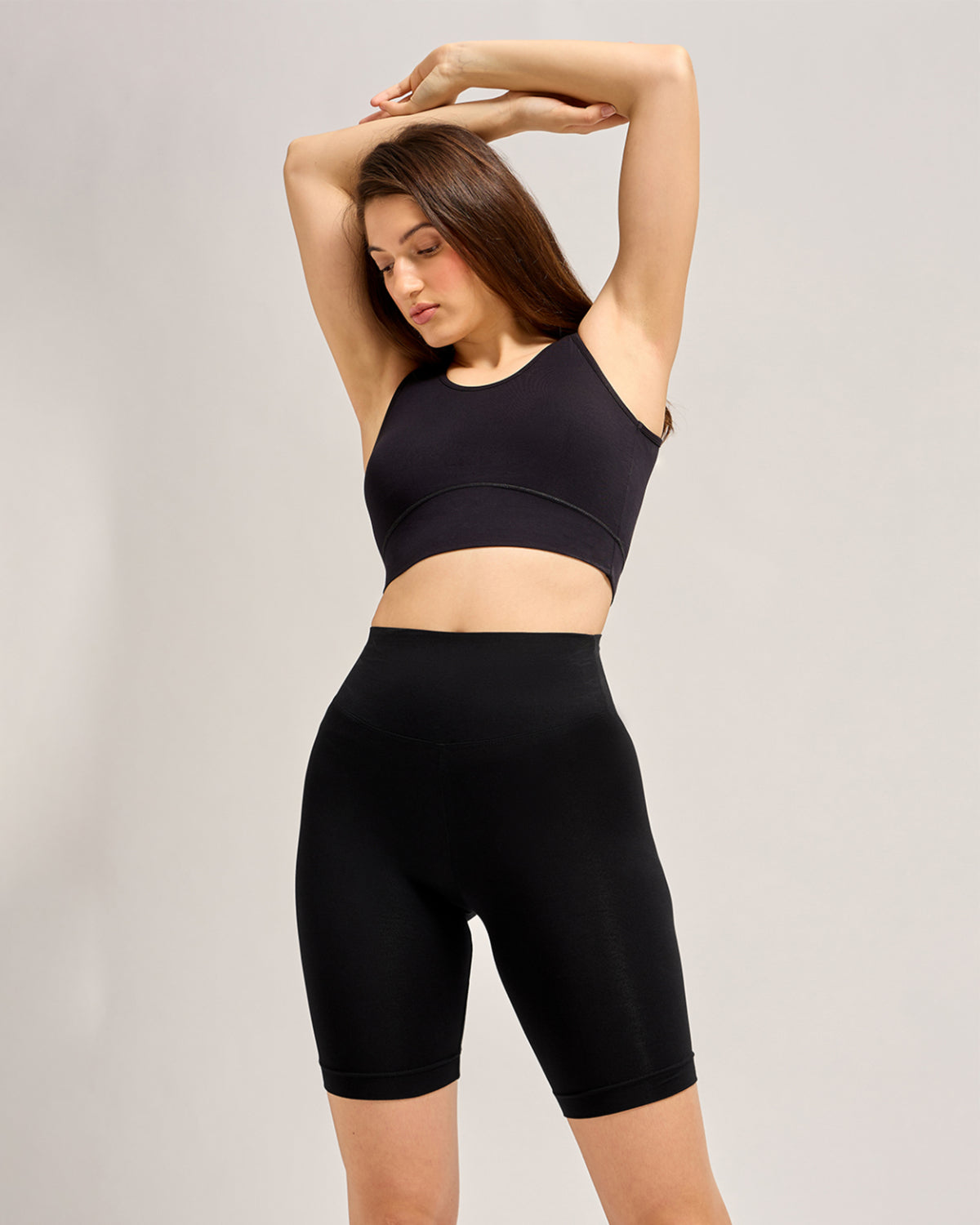 Cotton Stretch Cycling Shorts