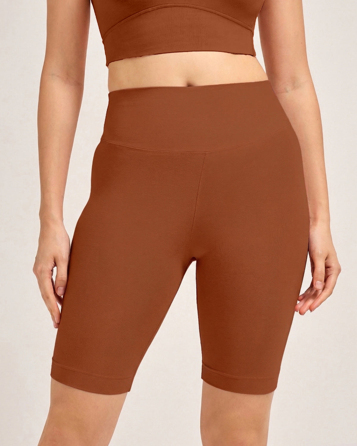 Cotton Stretch Cycling Shorts