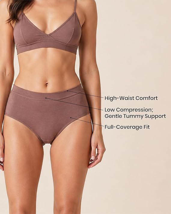 High Waist Bamboo Hipster