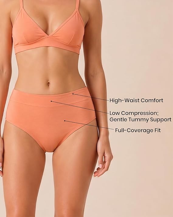 High Waist Bamboo Hipster