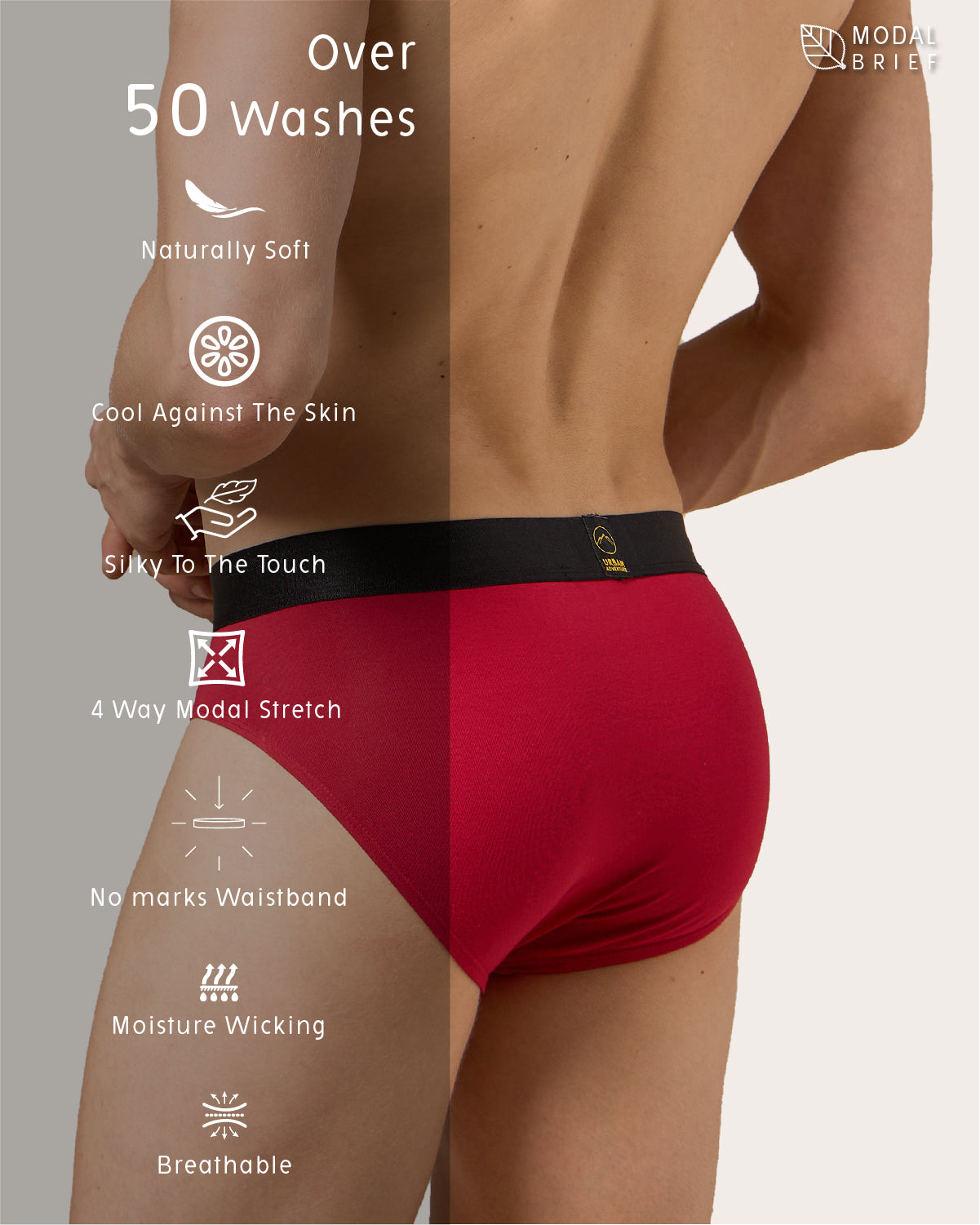 Flexi Soft - Lenzing Micro Modal Stretch Briefs