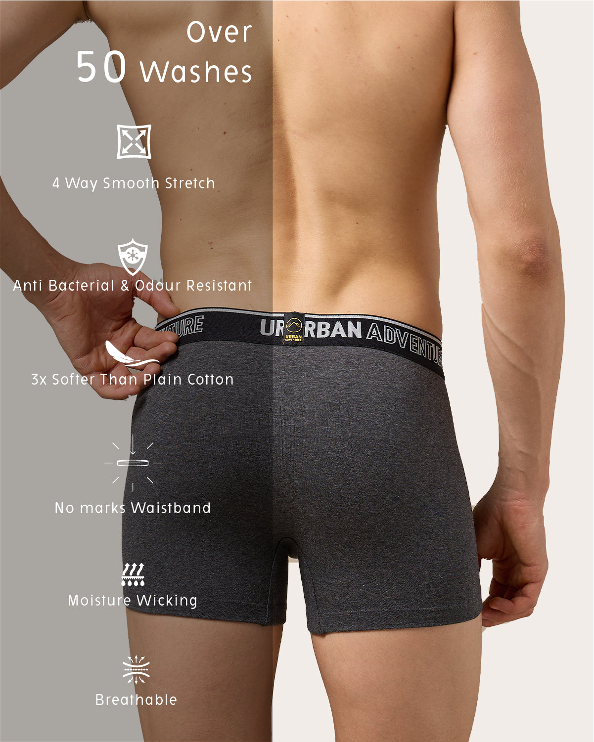 Fresh Care - Cotton Stretch Trunks