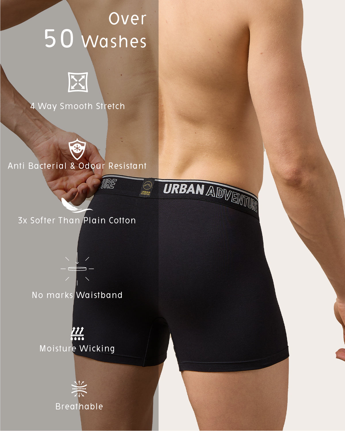 Fresh Care - Cotton Stretch Trunks