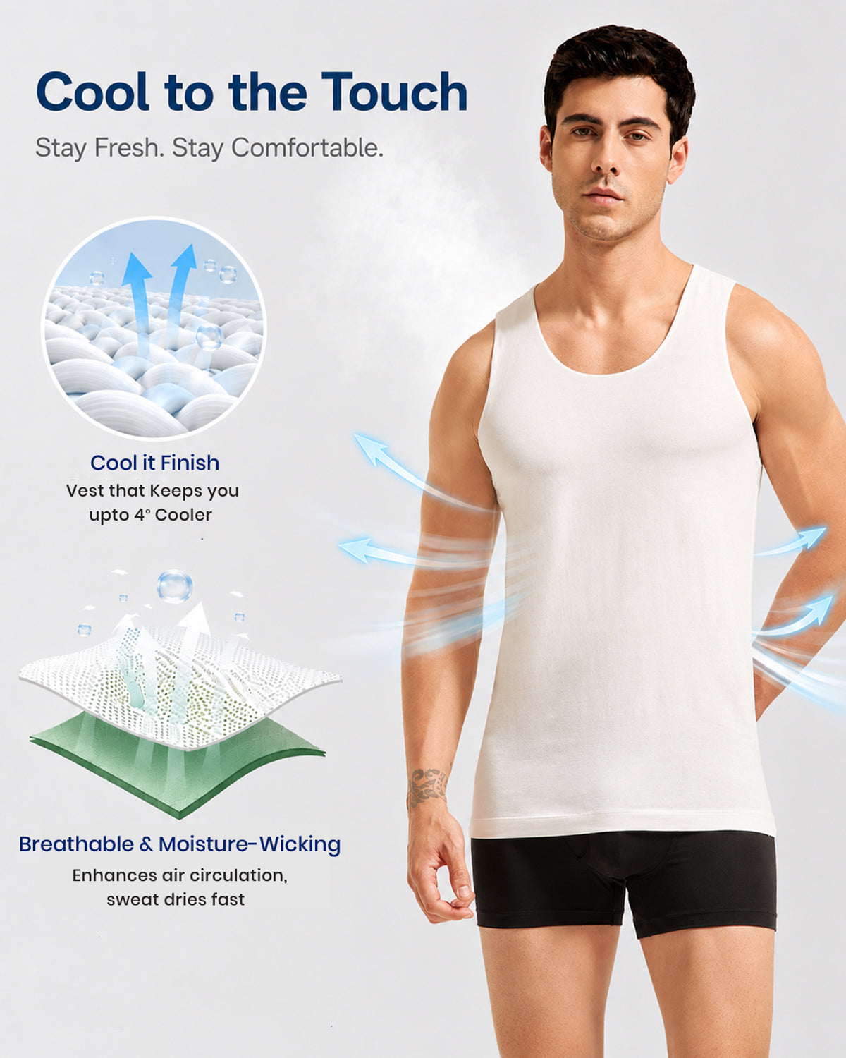 Bamboo Seamless Innervest