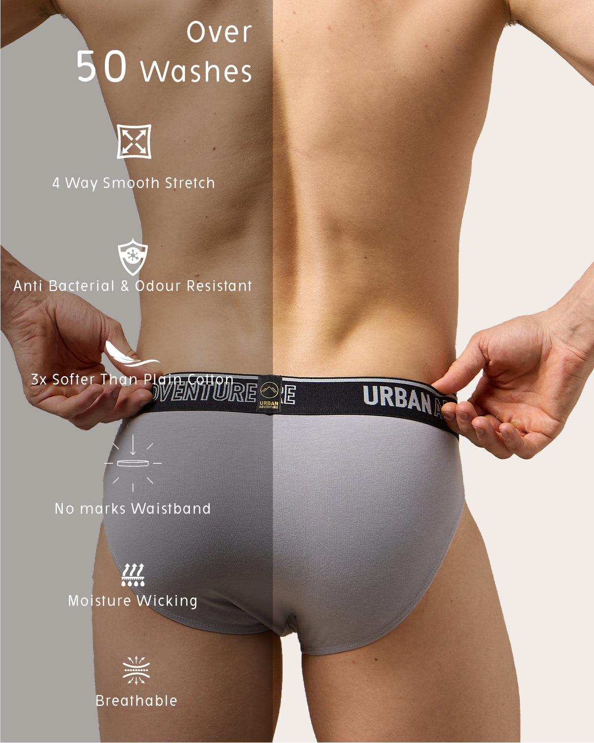 Fresh Care - Cotton Stretch Briefs