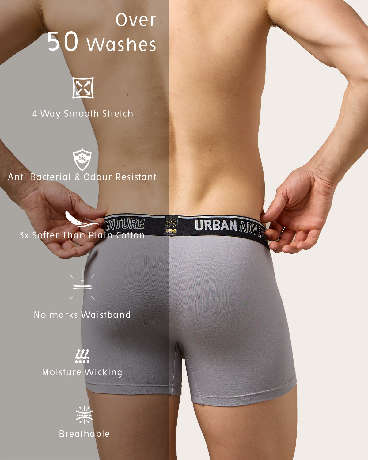 Fresh Care - Cotton Stretch Trunks