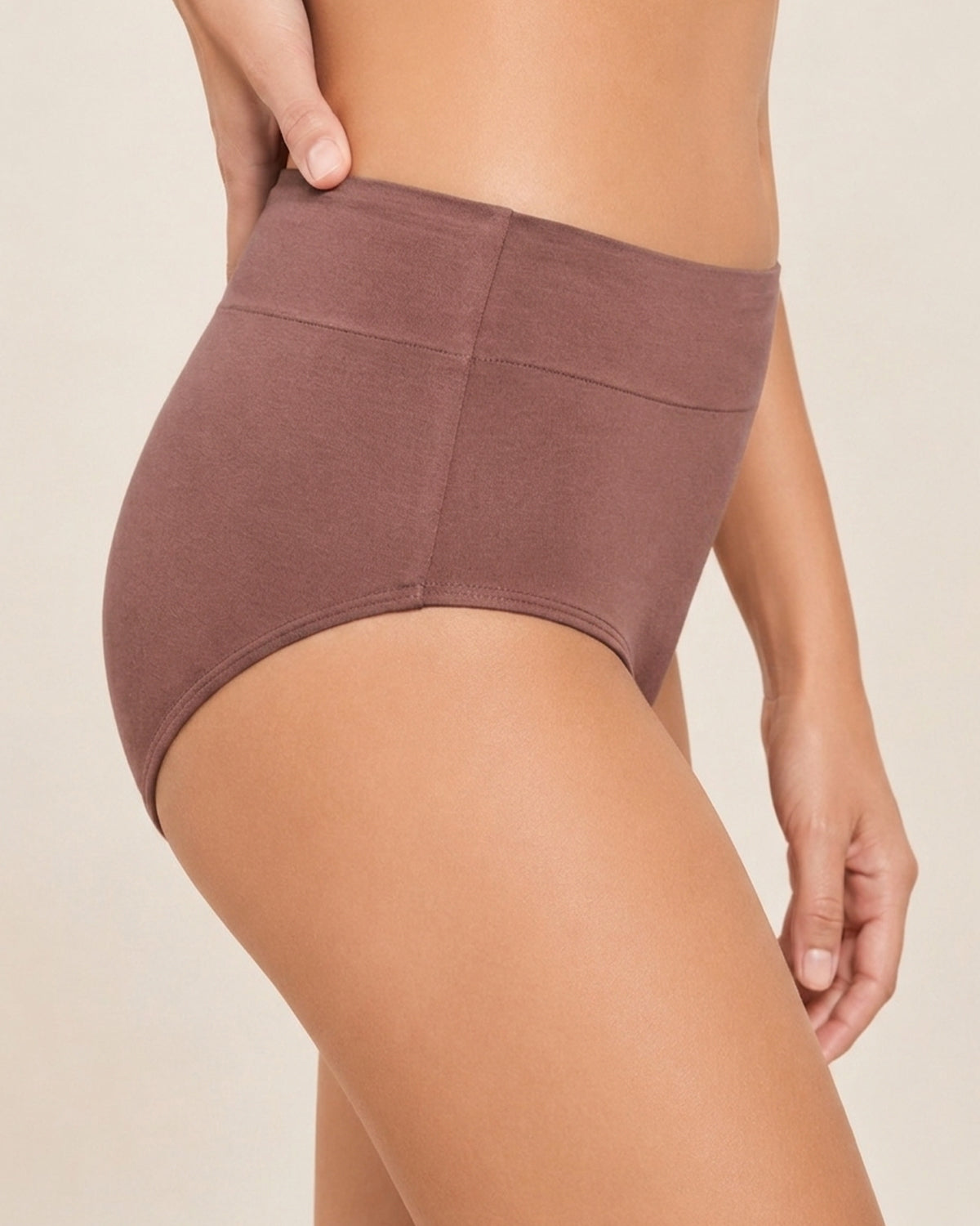 High Waist Bamboo Hipster