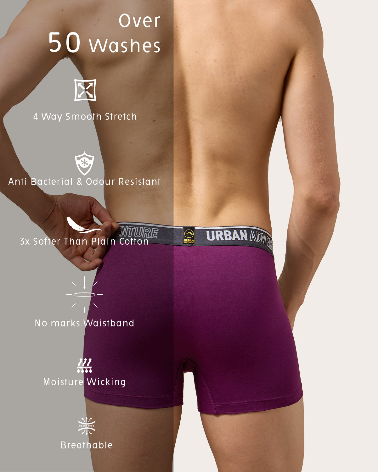 Fresh Care - Cotton Stretch Trunks