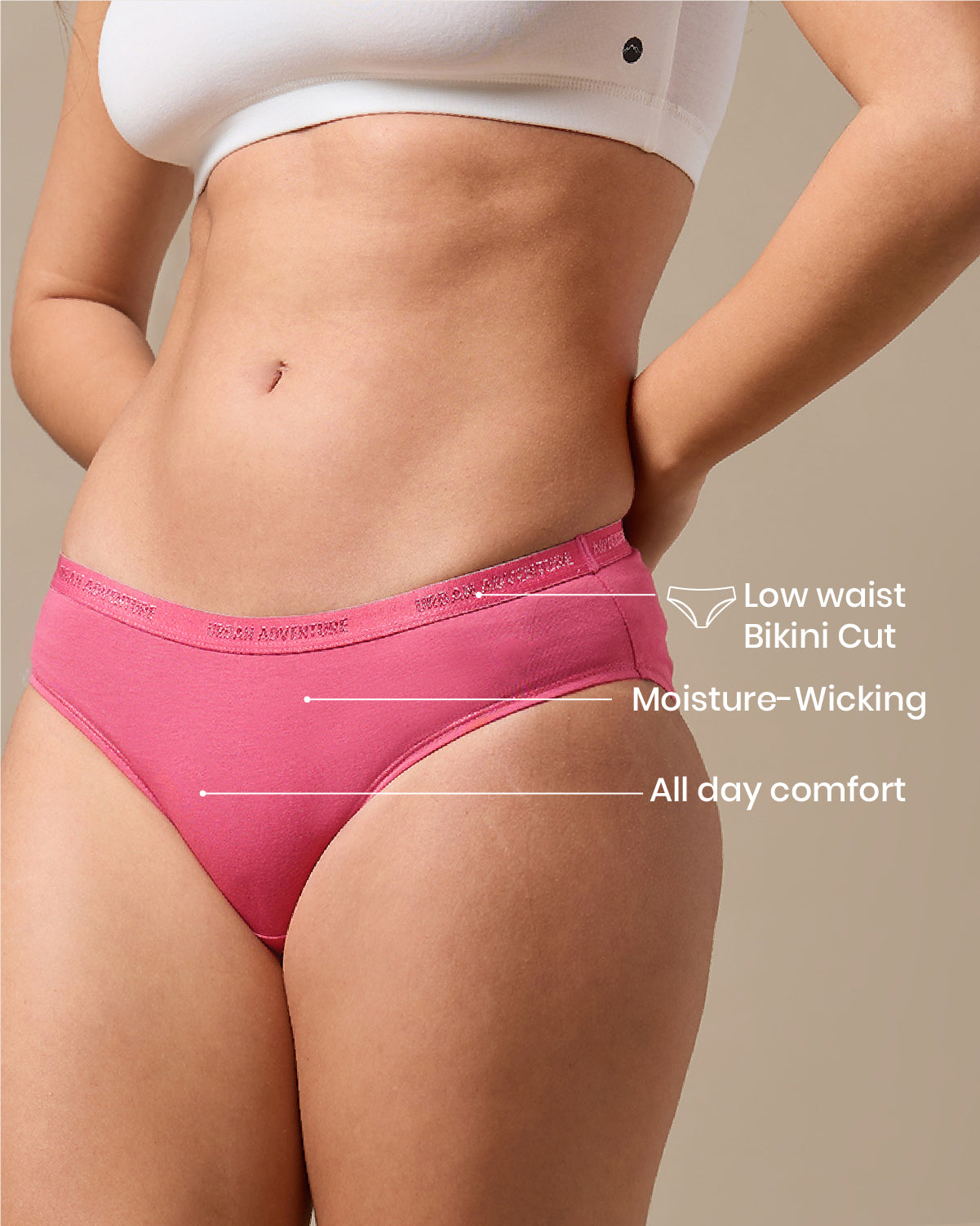 Cotton Spandex Bikini | Combo Pack of 3