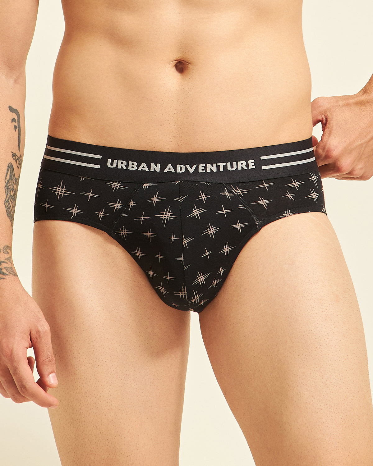 Micro Modal Printed Brief – Urban Adventure