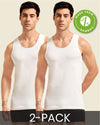 Organic Bamboo Vest Pack of 2