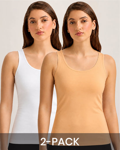 Women's Bamboo Rib Inner Tank Top